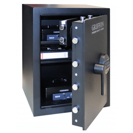 Зображення 2 Зламостійкий сейф Griffon CLE I.55.ET Black 1 замок