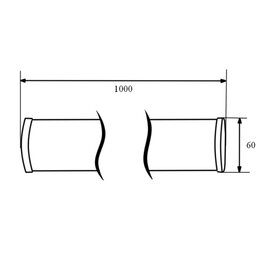 Зображення 5 Світлодіодний LED світильник Ledua N30-1000 26W 4400lm 6000K 220V