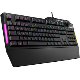 Изображение 2 Клавиатура Asus TUF Gaming K1 USB Black UKR &mdash; 90MP01X0-BKMA00