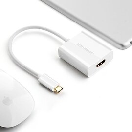 Зображення 2 Адаптер Ugreen USB Type-C - HDMI, White - 40273