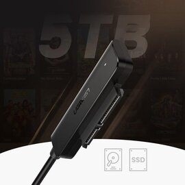 Зображення 3 Адаптер Ugreen CM321 USB-С-1xSATA Black - 70609