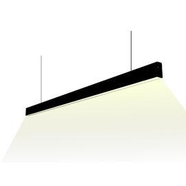 Изображение  LED светильник Ledua N44-500 18W 1800lm 6500K 220V Black для помещений