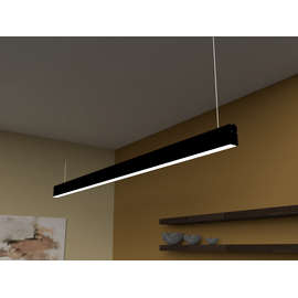 Изображение 4 LED светильник Ledua N44-500 18W 1800lm 4500K 220V Black алюминий + пластик