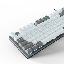 Изображение 4 Клавиатура Aula Mechanical F3287 White/Grey keycap KRGD Blue