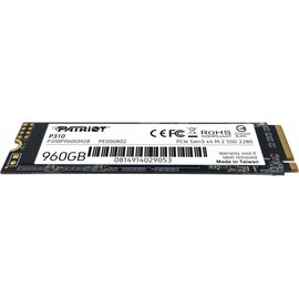 Изображение 6 Накопитель SSD Patriot P310 960GB M.2 2280 NVMe PCIe 3.0 x4 TLC &mdash; P310P960GM28