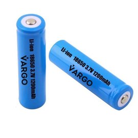 Изображение  Аккумулятор Vargo 18650 Li-Ion 3,7V 1200mAh