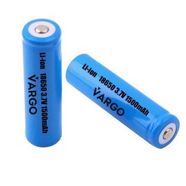 Изображение  Аккумулятор Vargo 18650 Li-Ion 3,7V 1500mAh