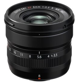 Зображення  Об`єктив для фотоапарата Fujifilm XF-8mm F3.5 R WR - 16797760