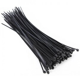 Зображення  Стяжки Courbi 25-25327-367, 7,5х365мм. black, 100 шт.