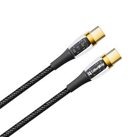 Зображення 2 Кабель ColorWay USB Type-C - USB Type-C, 1.2м Black - CW-CBPDCC053-BK