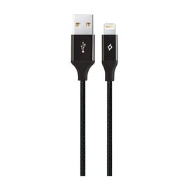 Зображення  Кабель Ttec USB - Lightning, AlumiCable, 2м, Black - 2DK19S