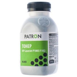 Зображення  Тонер для принтера Patron T-PN-HLJP1102-060 для HP LJ P1005/1102 (CB435/CE285A/712/725)