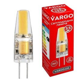 Зображення  LED лампочка Vargo V-114868 3.5W 4000K G4 на