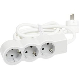 Зображення 2 Мережевий фільтр Legrand 3хSchuko, 16 А, white - 694567