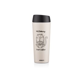 Изображение 2 Термокружка Ardesto Coffee Time Meowning 450 мл - AR2645WC