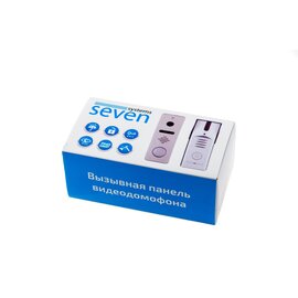 Зображення 4 Виклична відеопанель Seven CP-7502FRFID Black, Колір корпусу: чорний