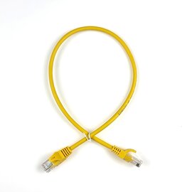 Изображение  Патч-корд витая пара EServer CORD-0.25M-YEL UTP Cat.5e Cu (0.25 м) yellow