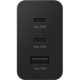 Зображення 3 Зарядний пристрій Samsung Trio 65W Black &mdash; EP-T6530NBEGRU
