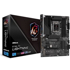 Зображення  Материнська плата AsRock Z790 PG Lightning (s1700, Intel Z790, 1xPCIe 5.0 x16)