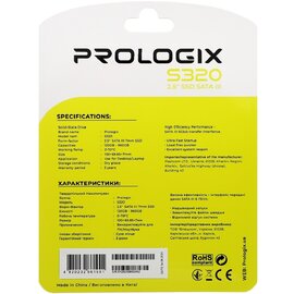 Изображение 5 SSD диск Prologix S320 120GB 2.5 SATA III TLC &mdash; PRO120GS320