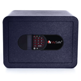 Изображение  Мебельный сейф MySafe MSR.25.E Black 1 ячейка