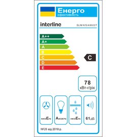 Зображення 2 Витяжка Interline Slim X/S A/60/2/T