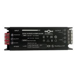 Зображення 2 Блок живлення для камер Biom BPX-24-300 металевий, Струм (А): 12.5 А