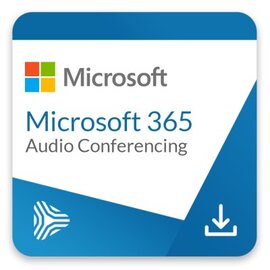 Изображение  Microsoft 365 Audio Conferencing 1 Year P1Y Annual License - CFQ7TTC0LHSL_0001_P1Y_A