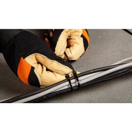 Зображення 2 Стяжки Topex, 3,6х200мм. black, 100 шт.