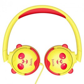 Зображення 3 Навушники Hoco W31 Childrens Yellow-Red &mdash; W31YR для дітей