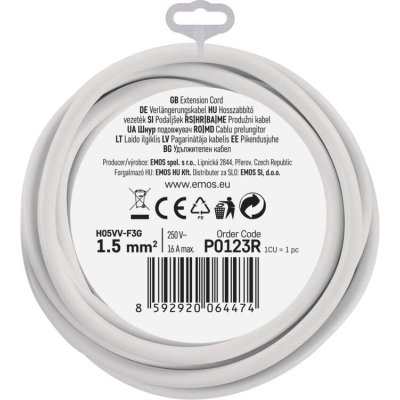 Зображення 4 Мережевий фільтр Emos P0123R 1 розеток