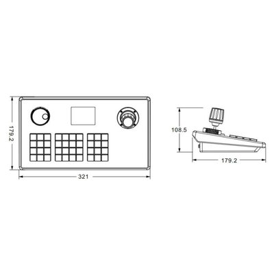 Зображення 3 Пульт PTZ TVT TD-K12