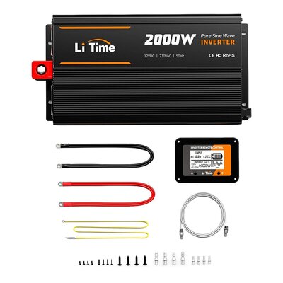Зображення 2 Перетворювач LiTime L12V2KW-EN-Z 2000 ВА