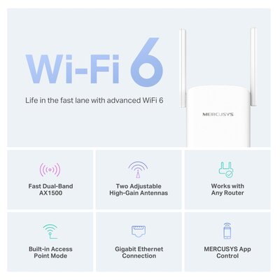 Зображення 5 Підсилювач Wi-Fi Mercusys ME60X