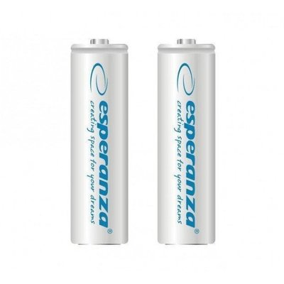 Зображення  Акумулятор Esperanza Ni-MH AA/HR06 2000 mAh BL White 2шт