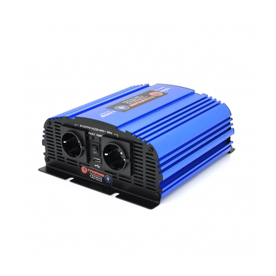 Зображення  Перетворювач Tommatech MS-1200, 1200W, 24V/220V 2400 ВА, Вихідна потужність (ВА): 2400 ВА