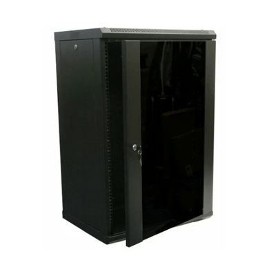 Зображення  Комутаційна шафа Hypernet 19``, WMNC-18U-FLAT-Black