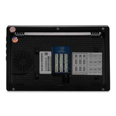 Зображення 5 Домофонний комплект LightVision Amsterdam FHD Black + Rio FHD Gold сенсорні кнопки, Колір (домофон + панель): чорний + золотий