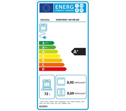 Зображення 9 Духова шафа Electrolux KOEBP39WZ