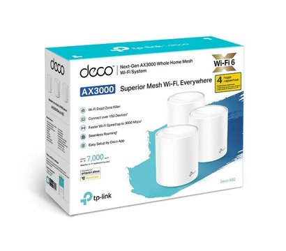 Изображение 5 Маршрутизатор TP-Link Deco X60 3-pack