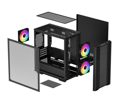 Зображення 12 Корпус Deepcool CC360 ARGB — R-CC360-BKAPM3-G-1