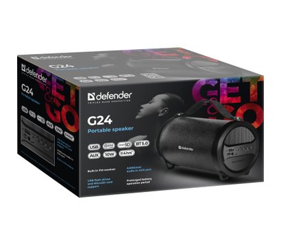 Зображення 3 Акустична система 2.0 Defender G24 Black — 65124