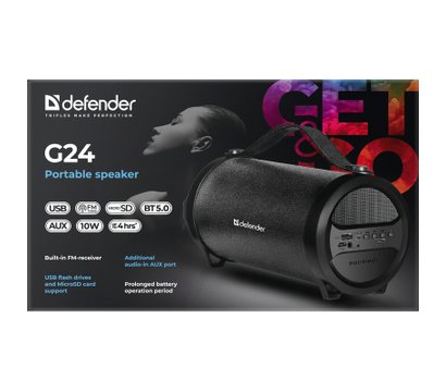 Зображення 4 Акустична система 2.0 Defender G24 Black — 65124
