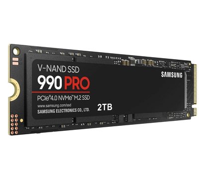 Изображение 2 SSD диск Samsung 990 PRO series 2TB M.2 PCIe 4.0 x4 MLC — MZ-V9P2T0BW