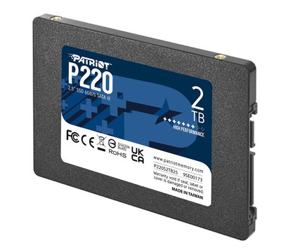 Зображення 2 Накопичувач SSD Patriot P220 2ТB 2.5 SATAIII TLC — P220S2TB25