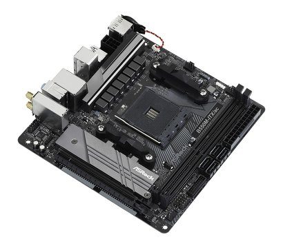 Зображення 3 Материнська плата ASRock B550M-ITX/ac (AM4, AMD B550, PCI-Ex16)
