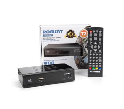 Изображение 5 Тюнер Т2 Romsat T7085HD внешние исполнение