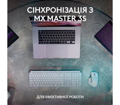 Изображение 9 Клавиатура Logitech MX Keys S Pale Grey