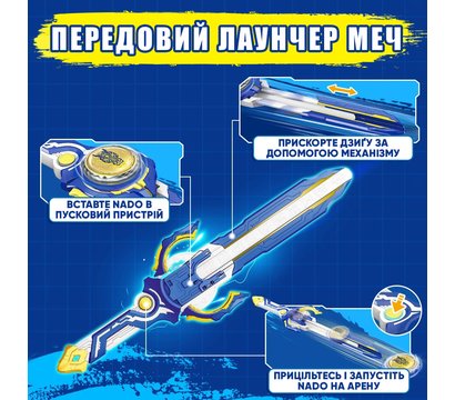 Зображення 14 Ігровий набір Infinity Nado VI серія Advanced Pack Fury Wave Dragon - EU654131