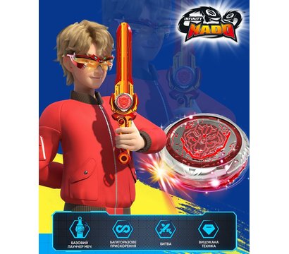 Зображення 20 Ігровий набір Infinity Nado VI серія Standard Pack Blazing War Bear - EU654122 для 5+